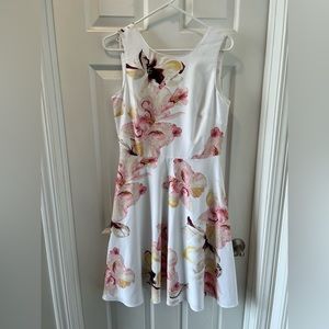 White House Black Market A-Libe Floral Dress